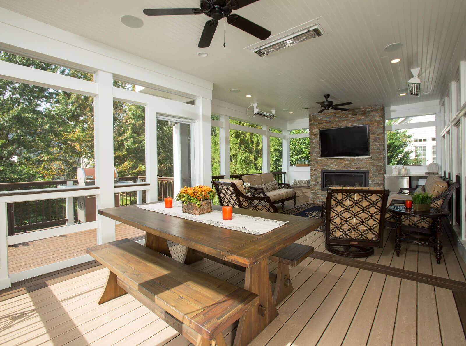 Heated Screened Porch