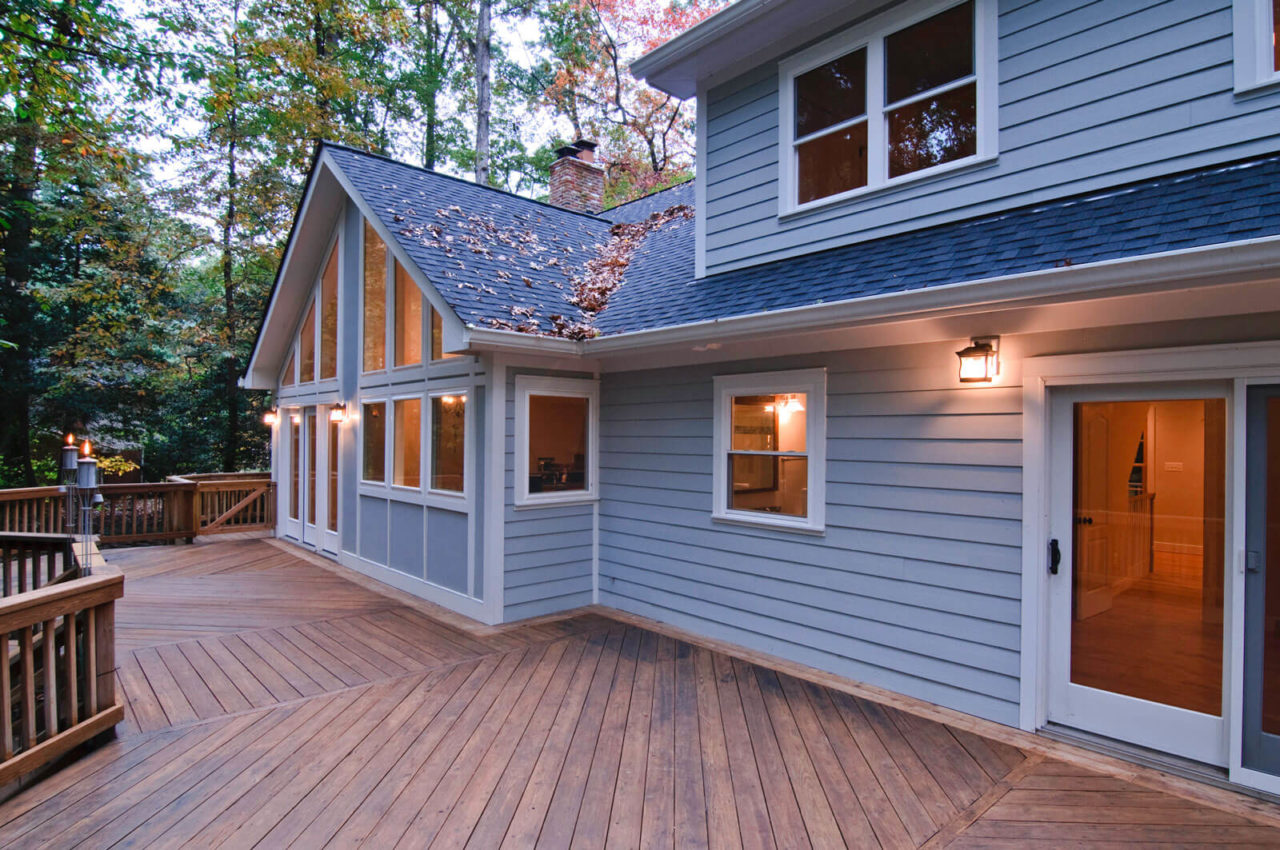 Fairfax Split Foyer Home Remodel with Wrap-Around Porch + Art Studio ...