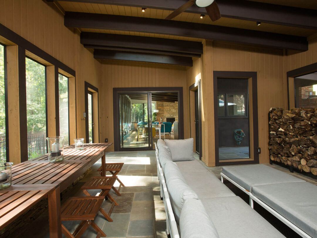 Lake Barcroft Screened Porch + Outdoor Living Retreat