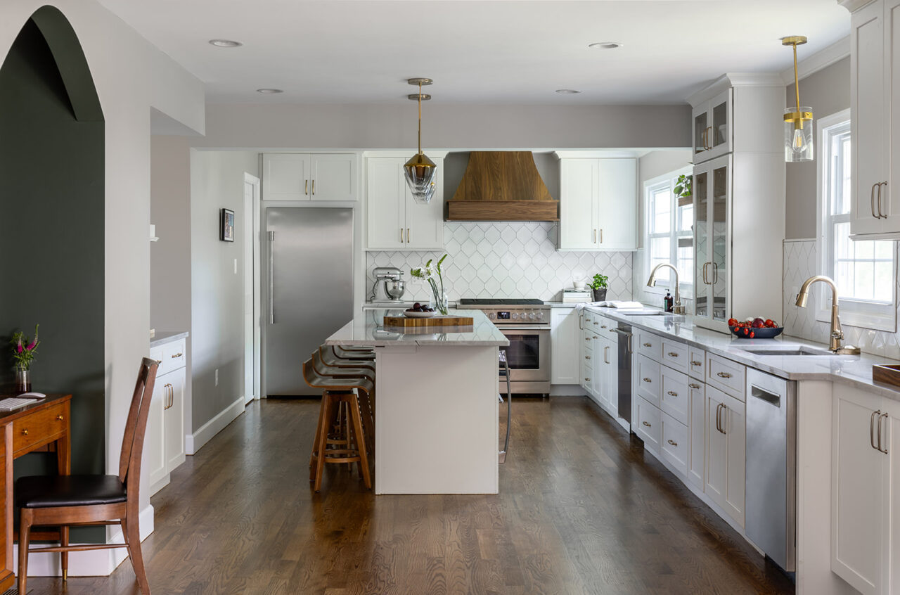 Expanded Kitchn Expanded Kitchen Remodel in Alexandria, VA – Family-Friendly and ...
