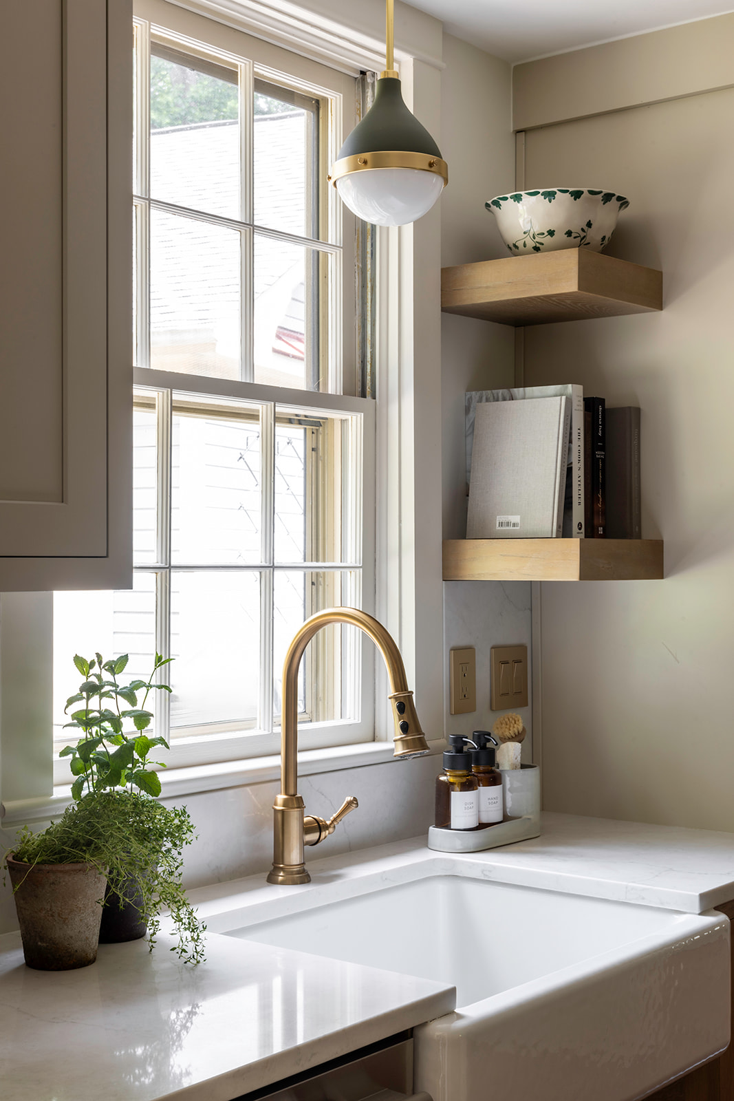 English Countryside Kitchen Remodel + Mudroom Addition in Clifton VA